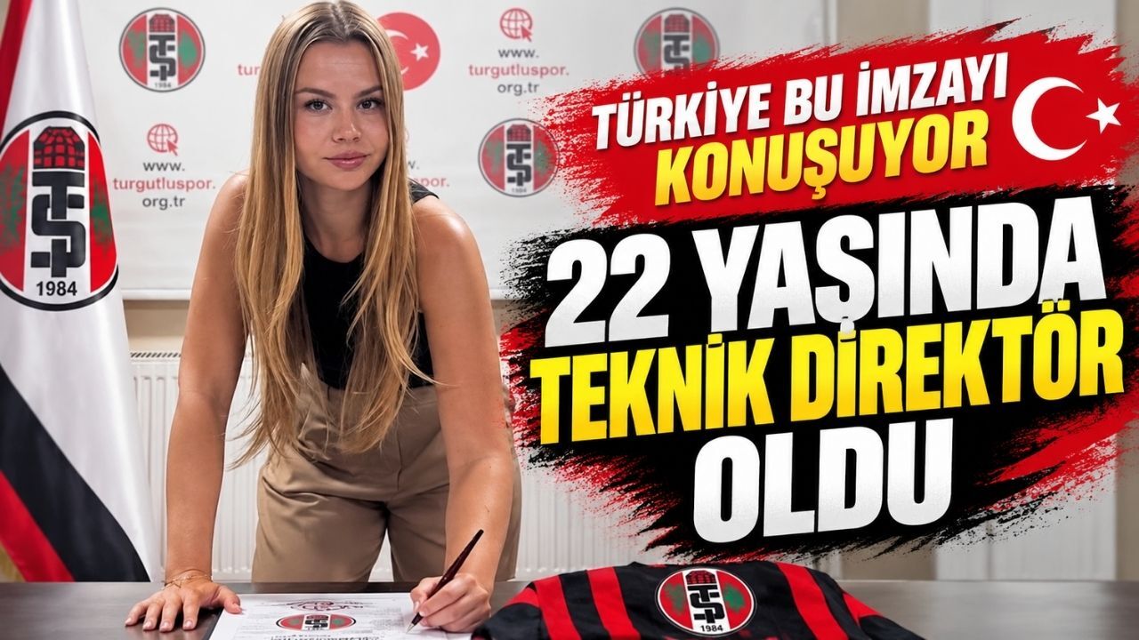 Türkiye bu imzayı konuşuyor: 22 yaşında teknik direktör oldu