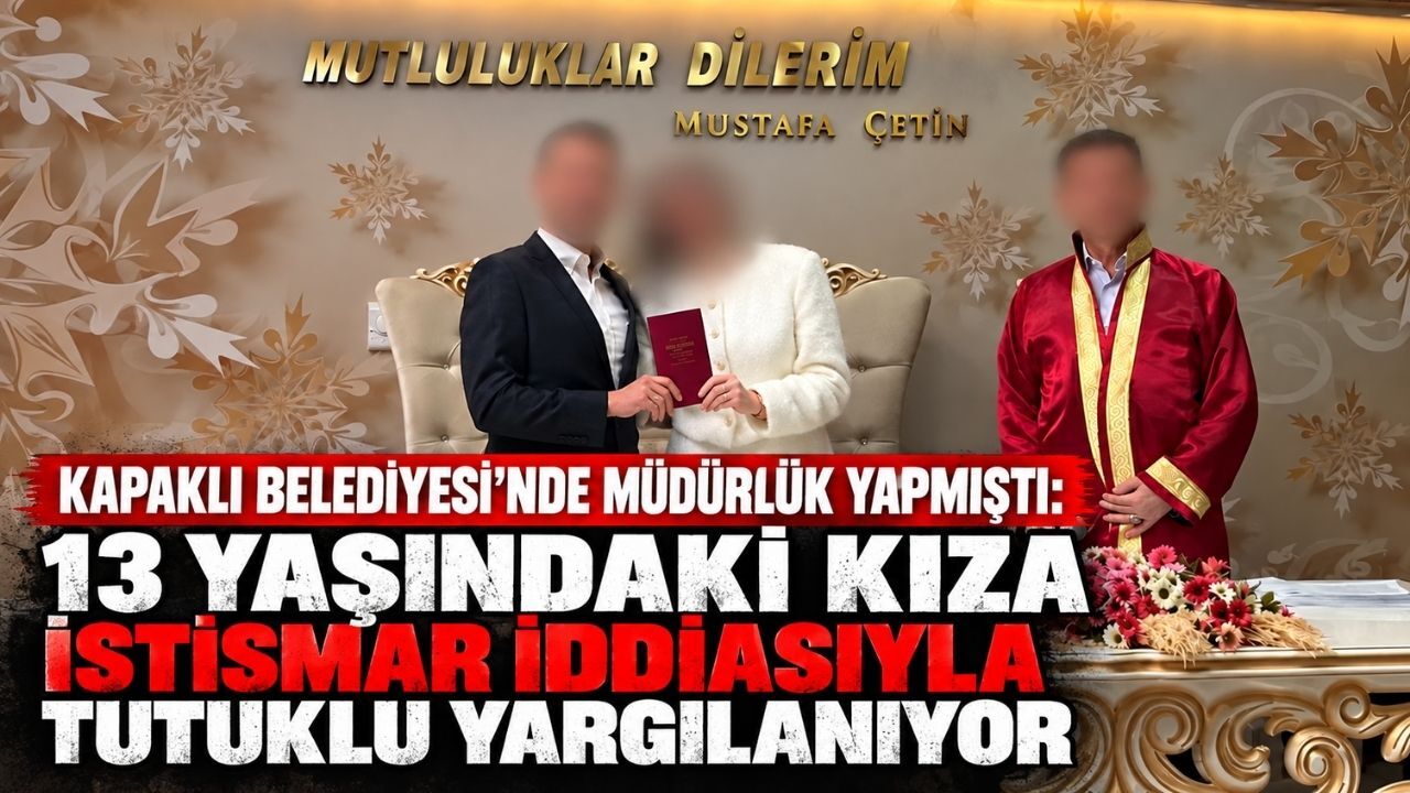 Eski müdür 13 yaşındaki kız çocuğuna istismardan yargılanıyor