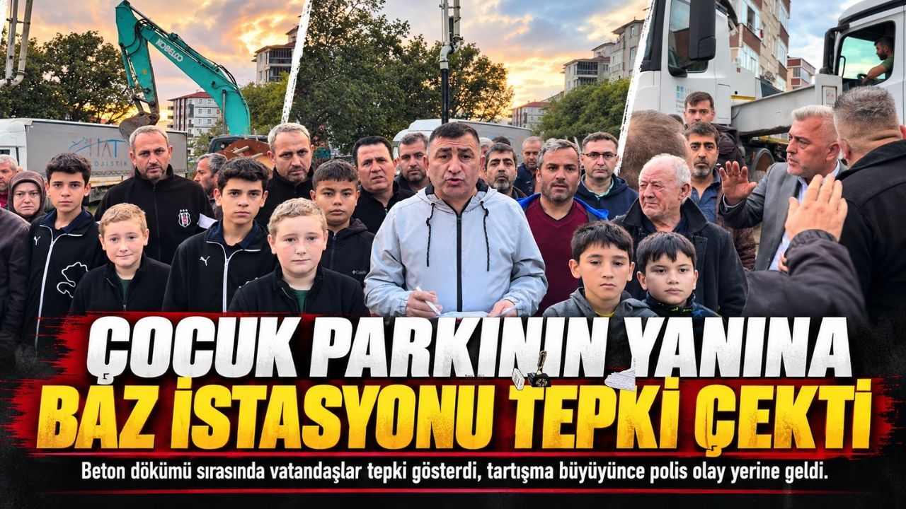 Kapaklı'da baz istasyonu gerginliği