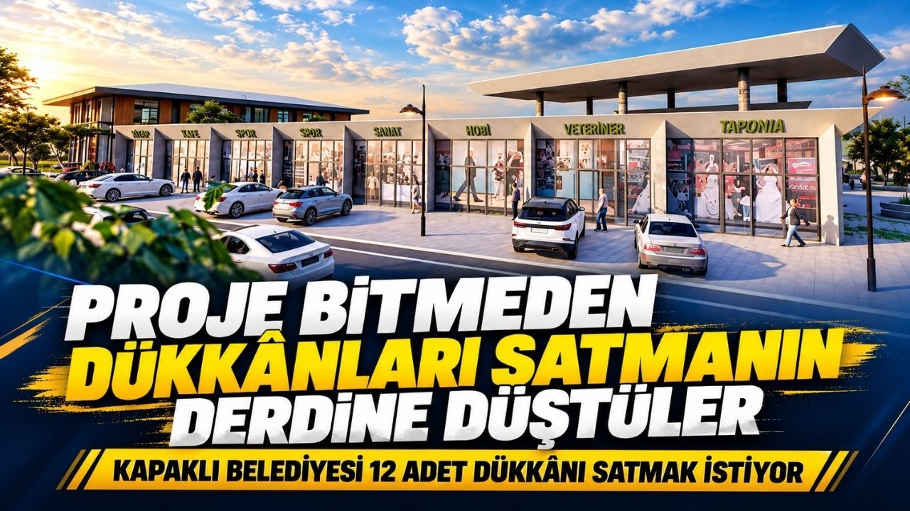 Proje bitmeden dükkanları satmadın derdine düştüler