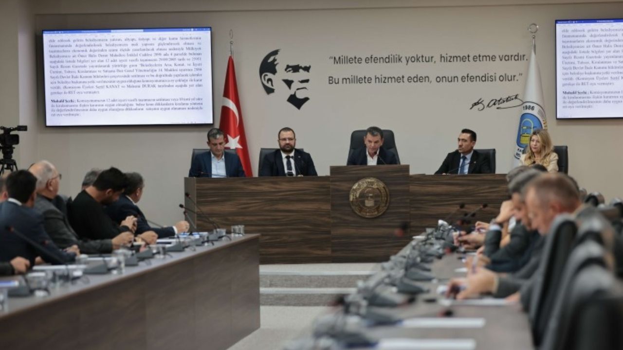 Kapaklı Belediyesi Ekim ayı meclis toplantısı tamamlandı